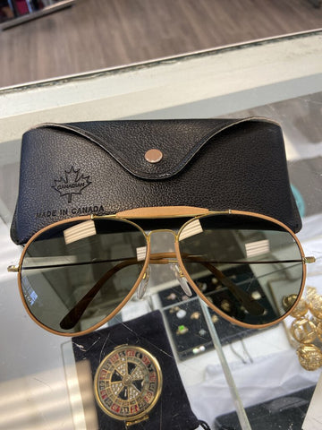 *Fellow Earthlings Leather wrapped sunglasses