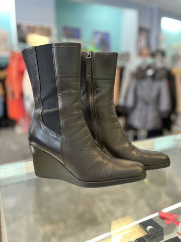 Prada Leather Boots Size 6.5