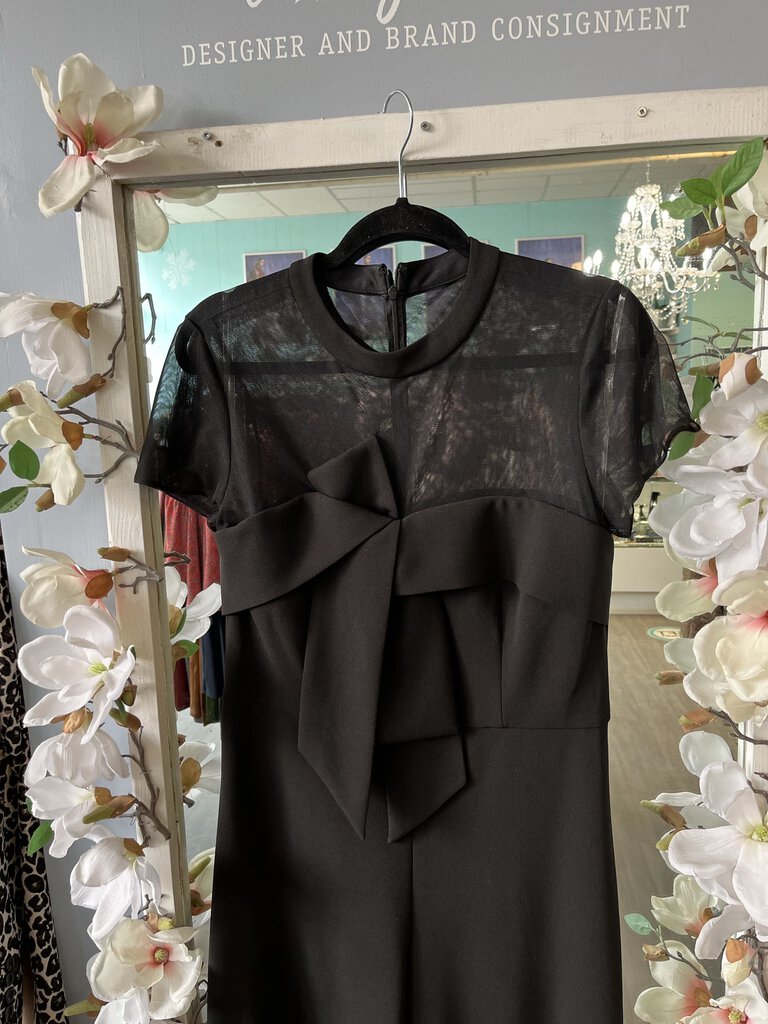 *JS Collection Sheer Top Jumpsuit Size 8