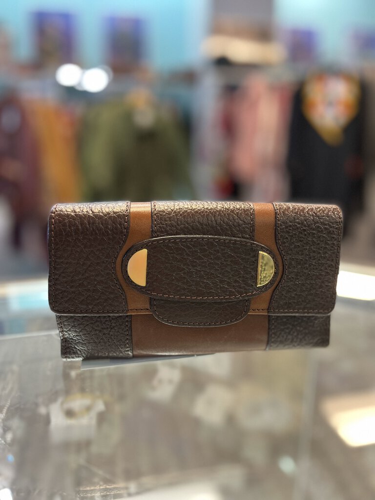 Marc Jacobs Brown Leather Wallet