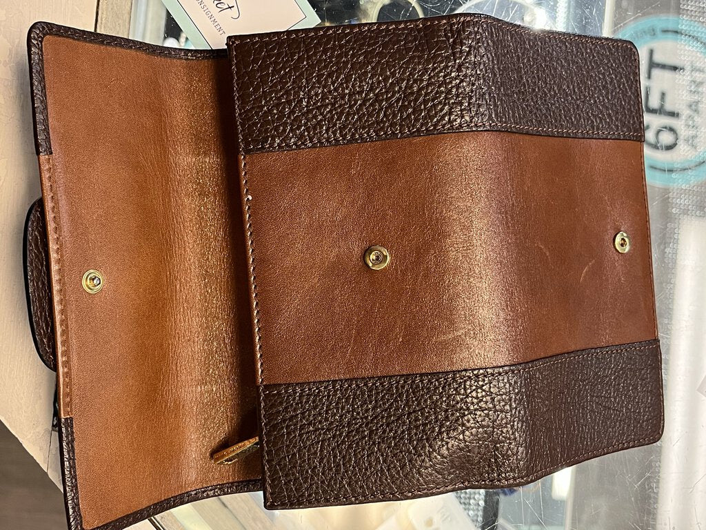 Marc Jacobs Brown Leather Wallet