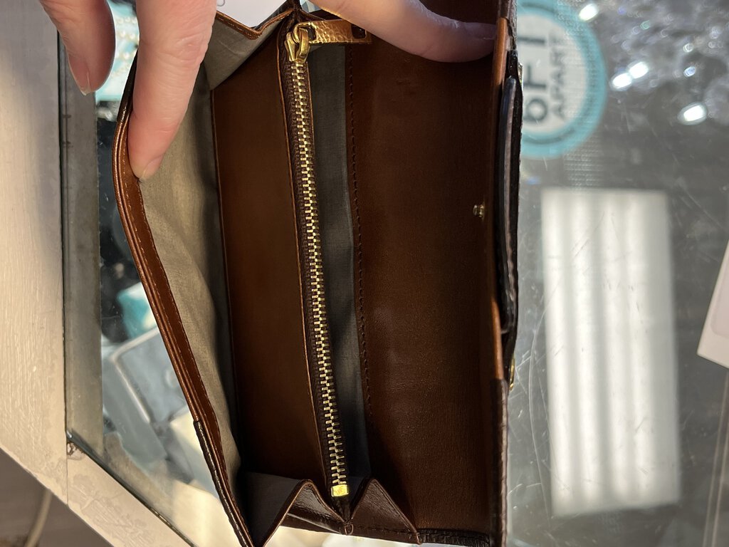 Marc Jacobs Brown Leather Wallet