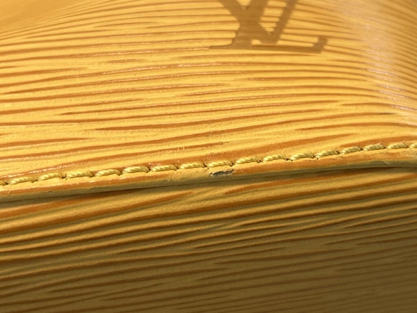 LV Petit Noe Yellow Epi Bucket Bag 1995
