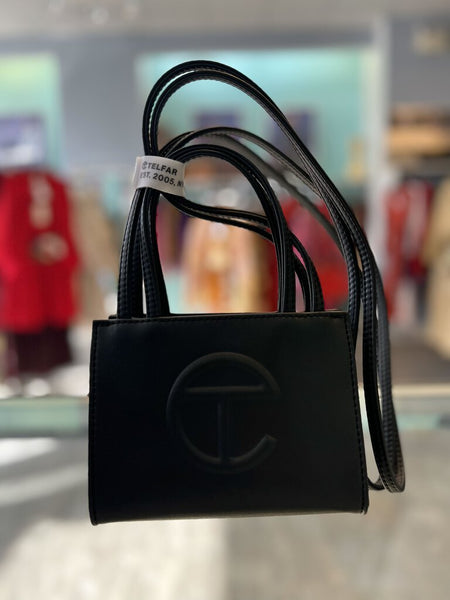 Telfar MIni Shopping Bag Black