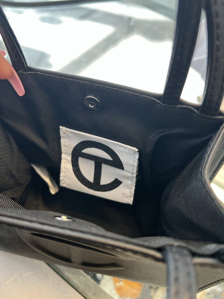 Telfar MIni Shopping Bag Black