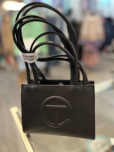 Telfar MIni Shopping Bag Black – Luxury Market Consignment Boutique