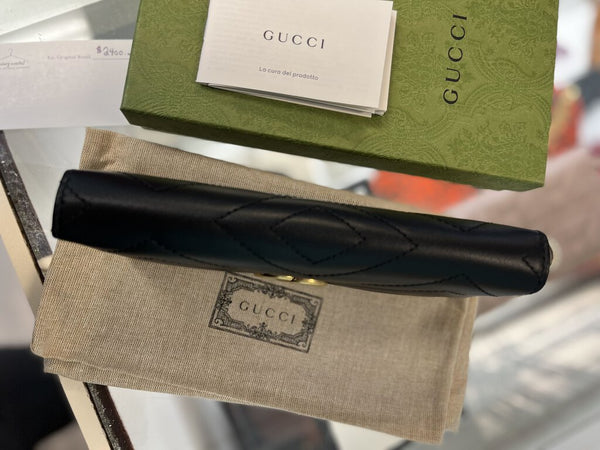Gucci Marmot Zip Around Wallet