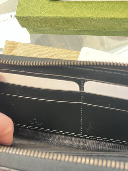 Gucci Marmot Zip Around Wallet
