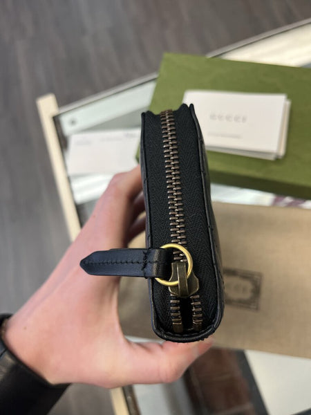 Gucci Marmot Zip Around Wallet