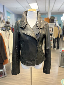 Mackage Kenya Leather Jacket Size Medium
