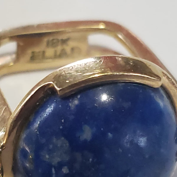 Rare Solid 18k Gold Estate Ring