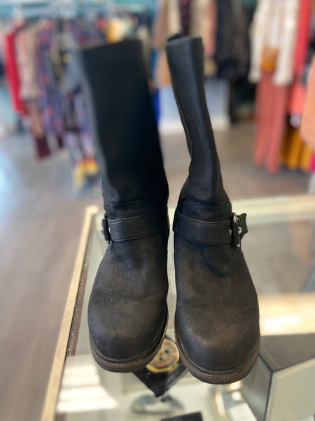 Rockport leather boots size 7
