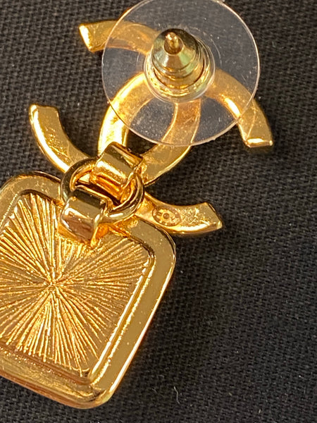 Chanel CC EARRINGS - GOLD