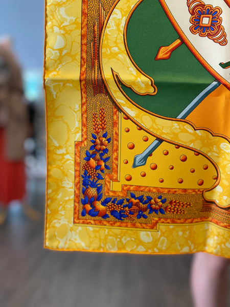 Hermes Silk Scarf "Gloria Soli"