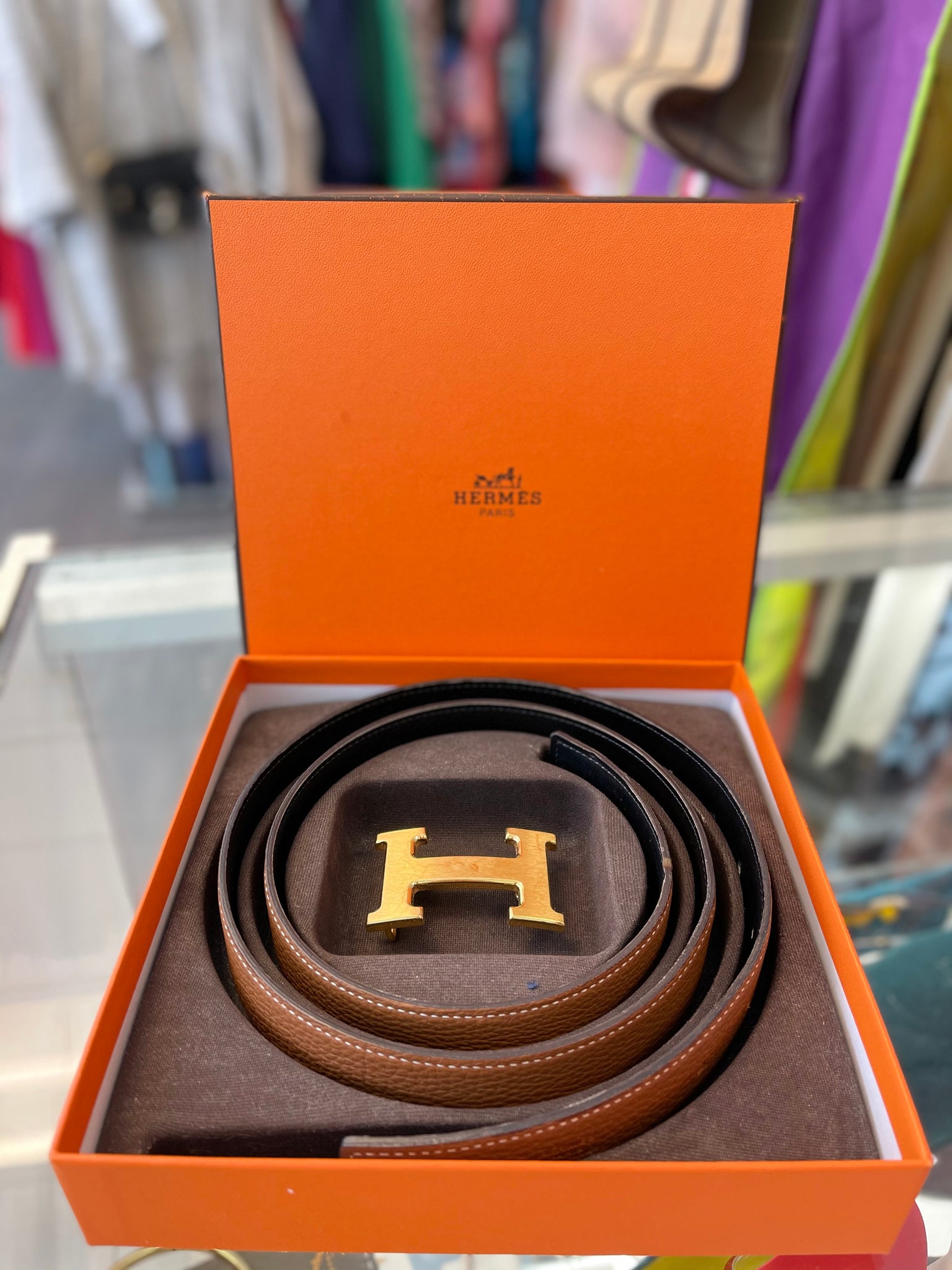 Hermes belt 32mm