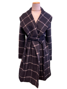 Ann Taylor wrap coat size large