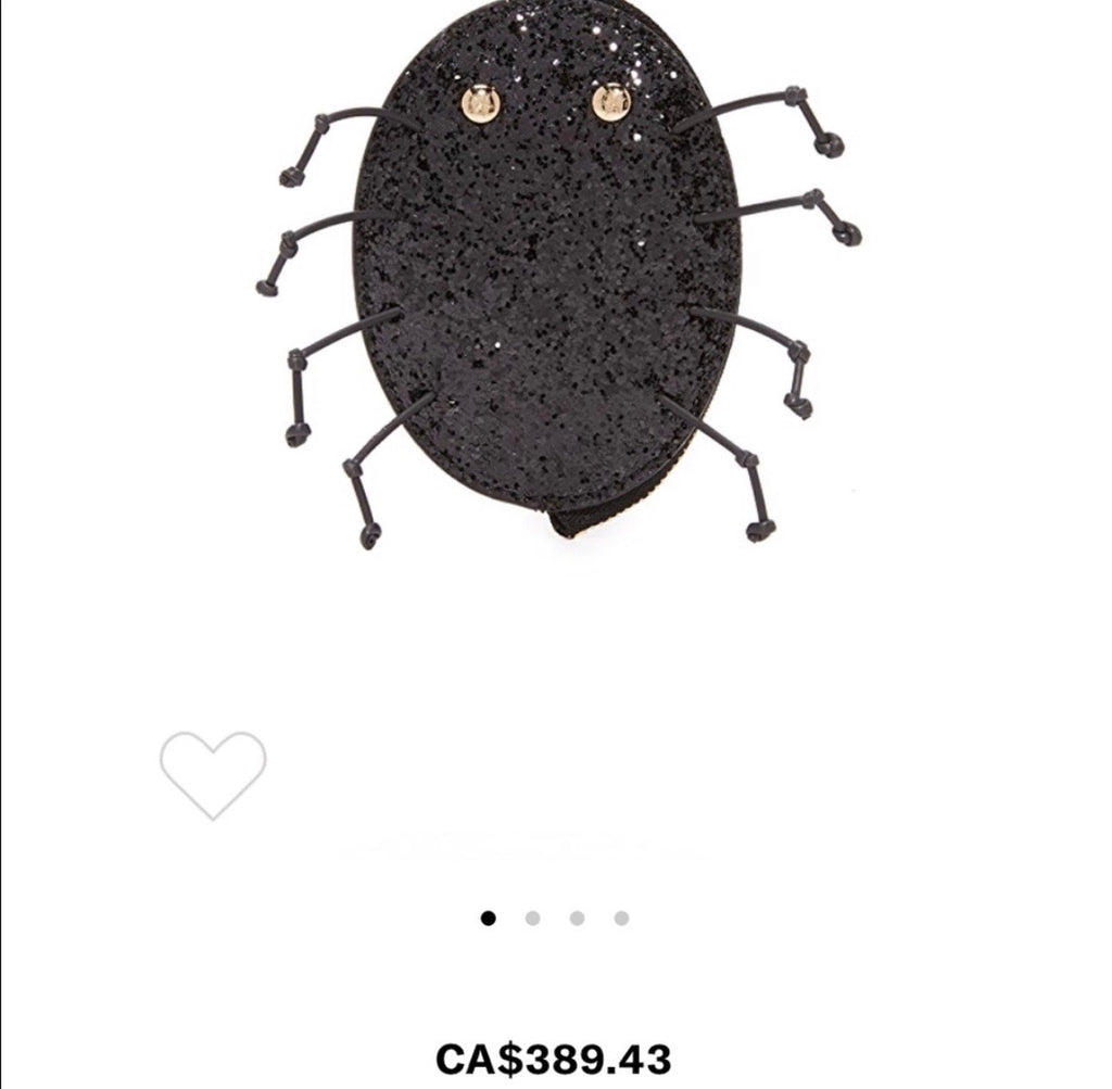 CharlotteOlympia  Creepy Crawly  Keychain Coin  Purse