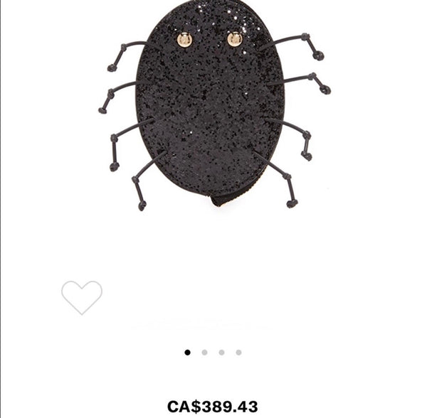 CharlotteOlympia  Creepy Crawly  Keychain Coin  Purse