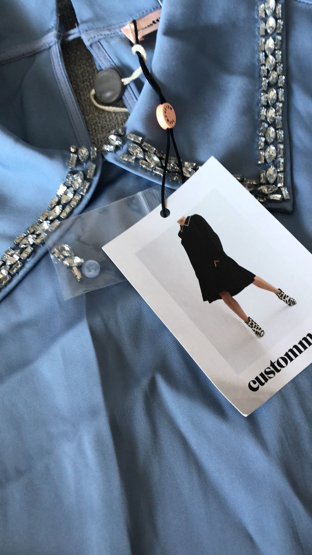 Custommade knee length Dress nwt Size 6
