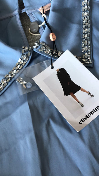 Custommade knee length Dress nwt Size 6