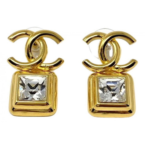 Chanel CC EARRINGS - GOLD