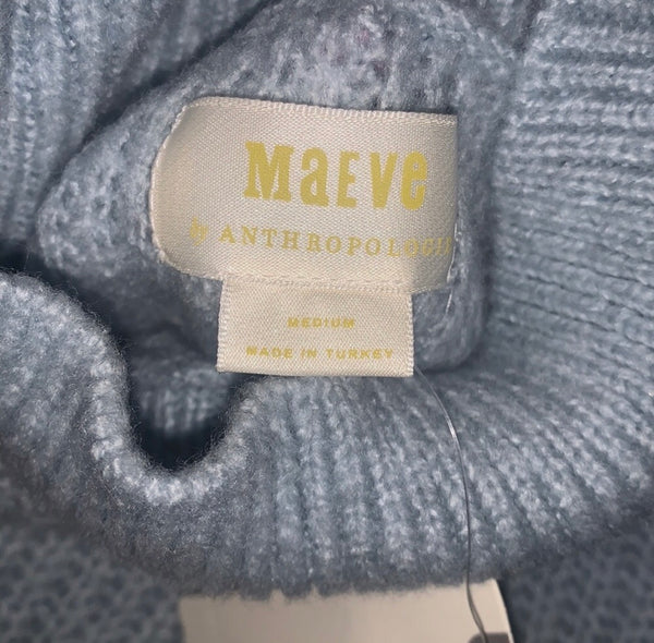 Anthropologie NWT light blue puff sleeved  Sweater