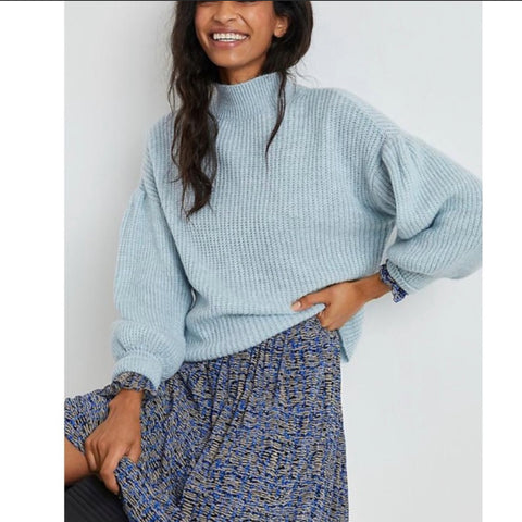 NWT Anthropologie Puff Sleeve Sweater