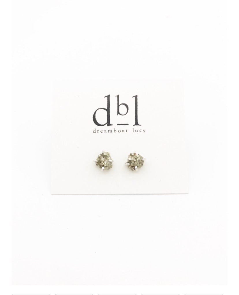 Pyrite studs