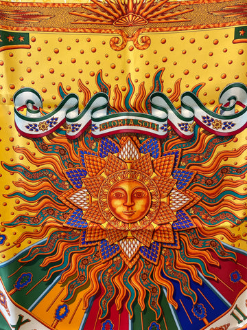 Hermes Silk Scarf "Gloria Soli"